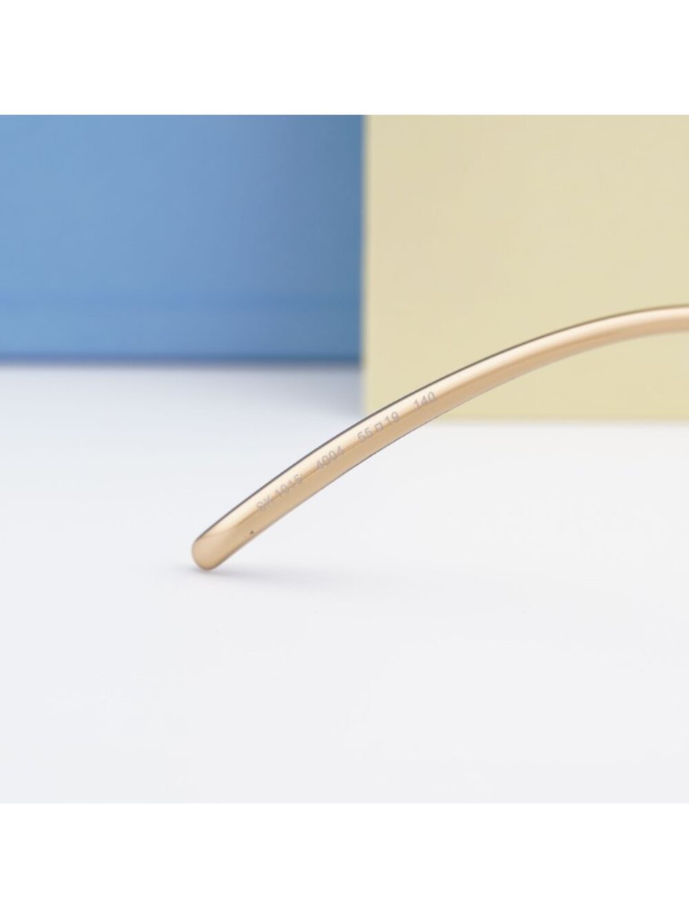 Swarovski SK1015 4004 Irregular Eyeglasses 55mm - Gold with Stones - Picture 8 of 10